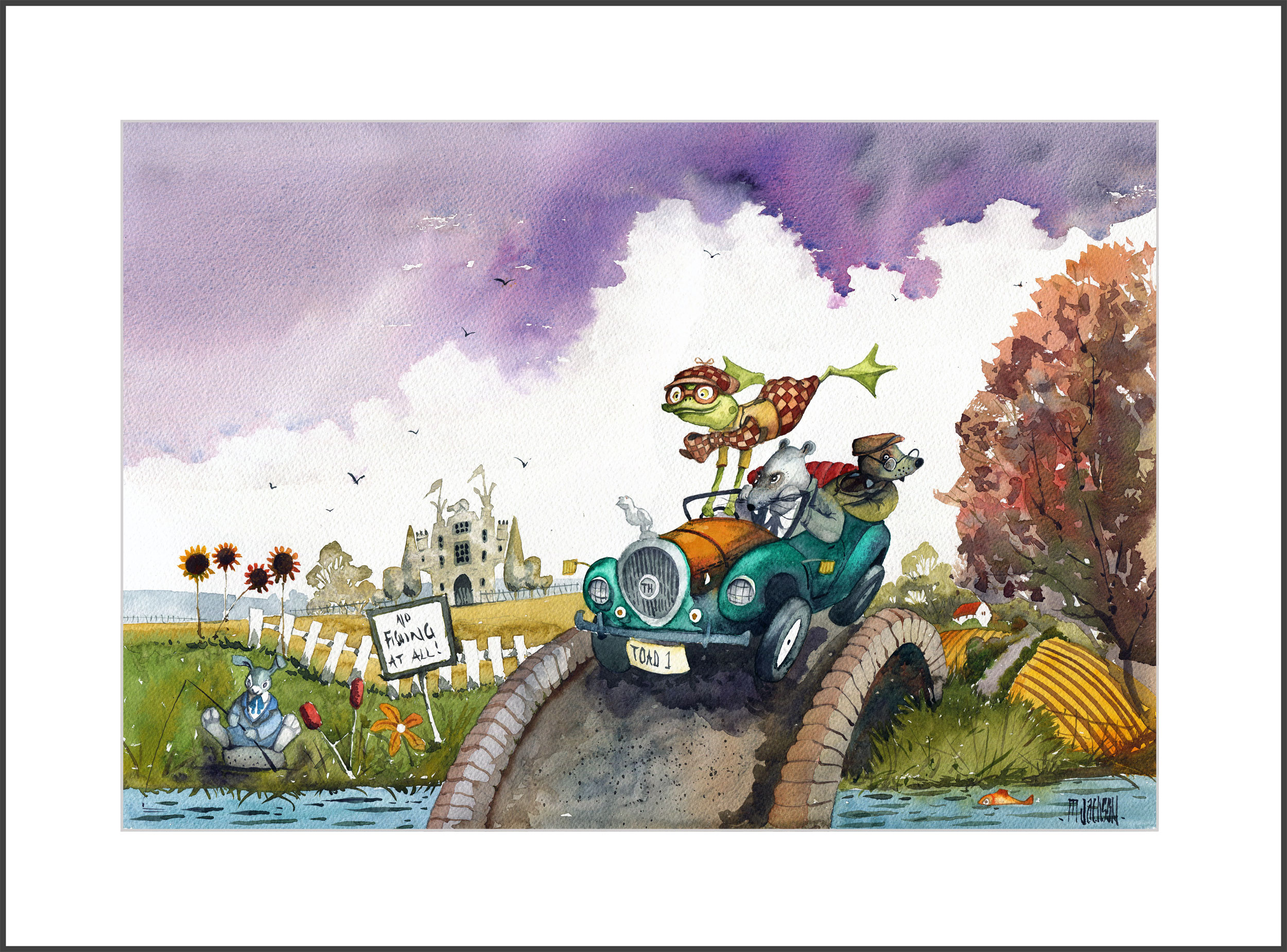 Toad of Toad Hall | Mike Jackson Artist