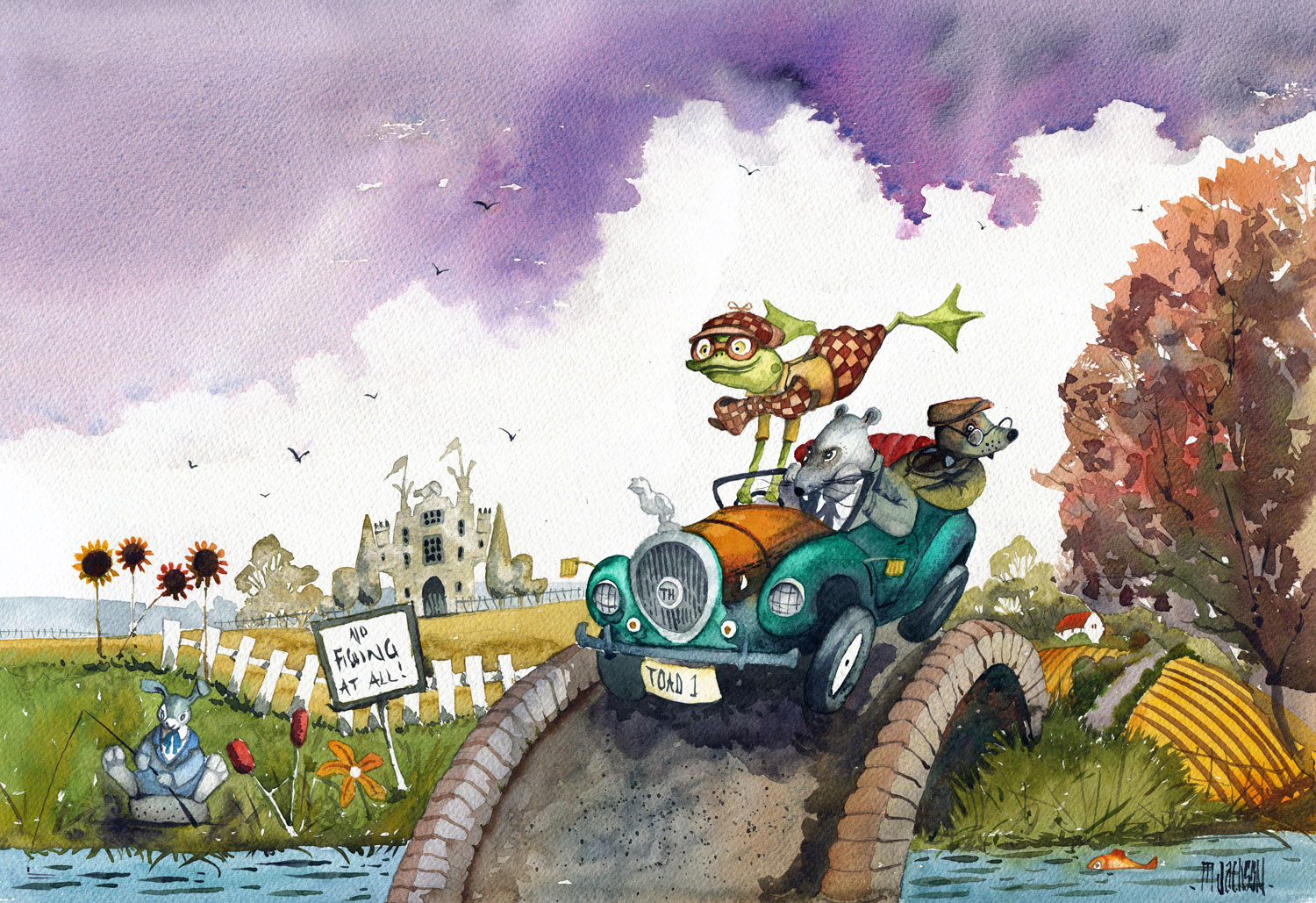 Toad of Toad Hall | Mike Jackson Artist