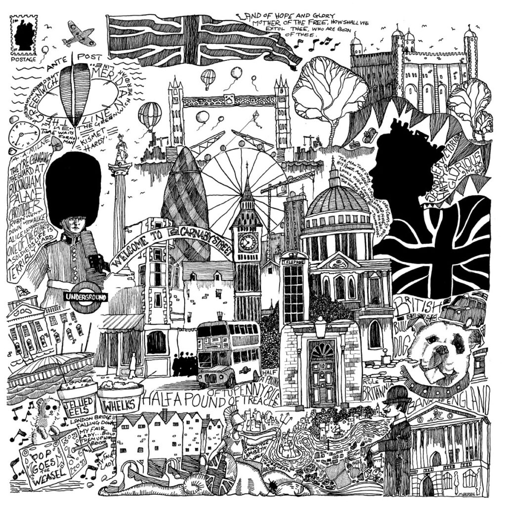 line art of london